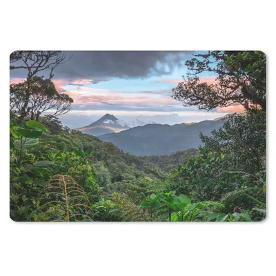 Produktbild von MuchoWow® Mauspad Mousepad Dschungel - Berge - Costa Rica - Jungen - Mädchen - Kinder 27x18 cm - Mousepads - Maus Mat - Pad - Mausunterlage - Büroartikel - Desk Matten