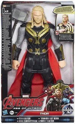 Zdjęcie produktu dla Thor - figurka bohatera tytana 30 cm Hasbro Avengers Dźwięki