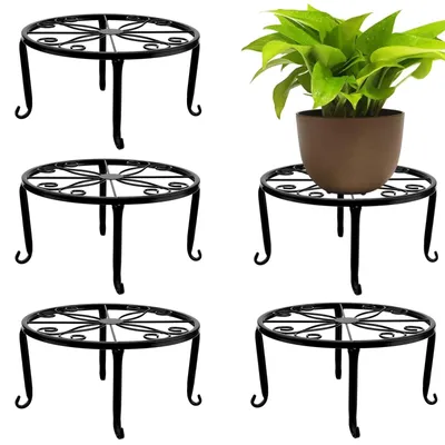 Obrázek produktu pro Solidchoice - Sada 5 stojanů na květináče, průměr 23 cm