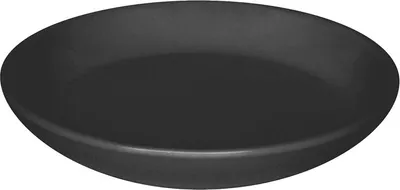 Productafbeelding van Keramische plaat EMI, diameter 17 cm, antracietkleur