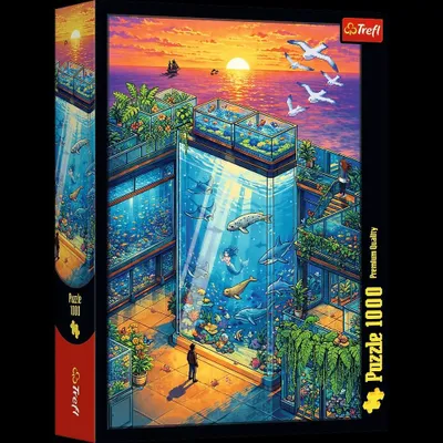 Produktbild von Puzzle Trefl 1000 Teile Aquarium