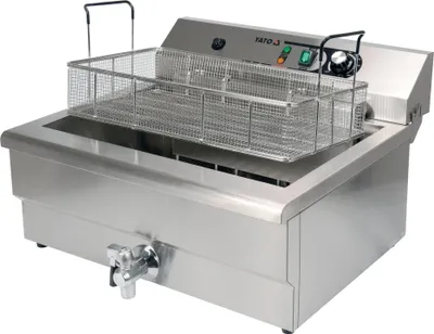 Image de Friteuse Gastro 1x26,5L 6000W 600x600x360mm 380-400V