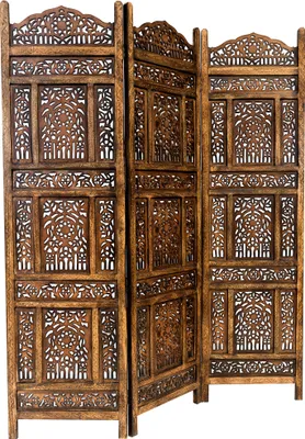 Image de Paravent en bois de l'Inde abhinava