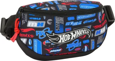 Produktbild von Safta Hot Wheels Challenger Gürteltasche Schwarz Schwarz One Size