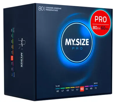 Immagine prodotto di My Size Pro Size 60 scatola da 80 pezzi