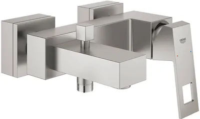 Immagine prodotto di Grohe Eurocube Mitigeur monocommandé pour bain, apparent, saillie 181mm, sans ensemble de douche, 23140DC0, 23140DC0