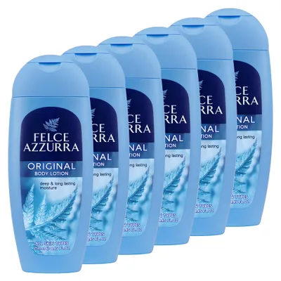 Produktbild von Felce Azzurra Körperlotion - 6x250ml, KI-generiertes Bild