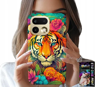 Image de Etui Do Realme 16 Pro+ 5G - Zwierzęce Wzory Tygrys Tygrysek Case