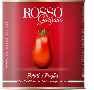 Zdjęcie produktu dla Pomidory Pelati Rosso Gargano 2,5kg - Autentyczny Włoski Smak i Aromat z Apulii