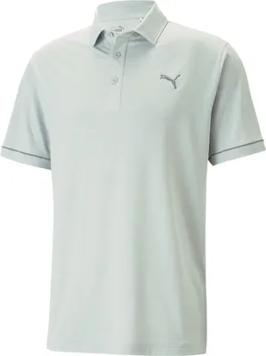 Immagine prodotto di PUMA Cloudspun Haystack polo uomo 02 - alta gamma heather/quiet shade L