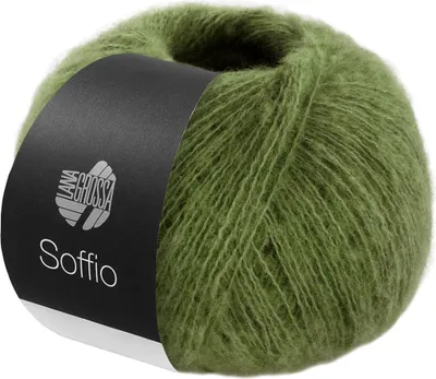 Produktbild von Lana Grossa - Soffio 0022 blattgrün