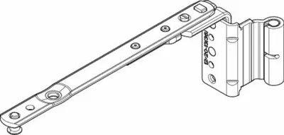 Produktbild von Roto NT Axerarm K 12/20-13 für Kunststofffenster rechts 150 (FFB 290-410 mm)