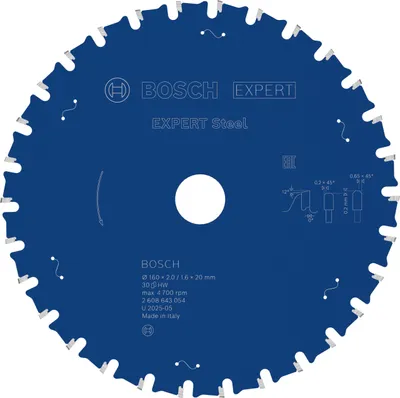 Immagine prodotto di Expert per Lama circolare in acciaio H 160 x 20 - 30