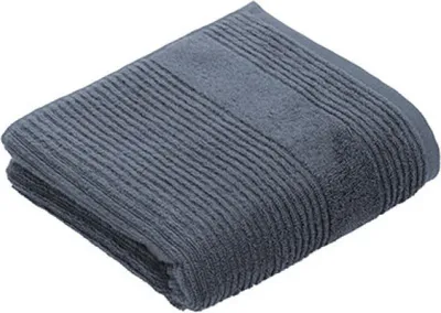 Produktbild von Vossen 119204 | Tomorrow Handtuch - Farbe: Dark Grey - Größe: 50 x 100 cm