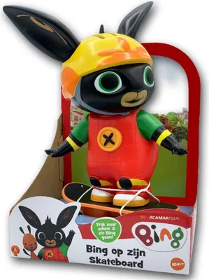 Obrázek produktu pro Figurka Bing + skateboard pullback