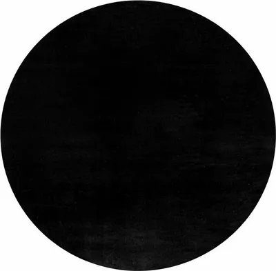 Obrázek produktu pro 120x120 (průměr) kruh Kusový koberec Joy 1400 black kruh