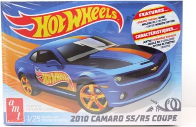 Produktbild von AMT 1255 Chevrolet Camaro SS/RS 2010 Hot Wheels Kunststoffbausatz 1:25