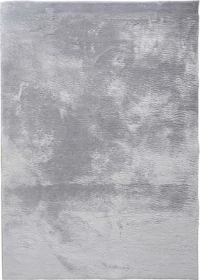 Produktbild von Hochflorteppich - Silbergrau - 60 x 110 cm