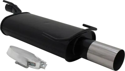 Produktbild von Novus Sportendschalldämpfer für Opel Kadett E Cabrio 1 x 90mm RL-Design