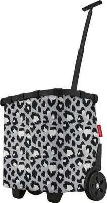 Image de Reisenthel carrycruiser, sac trolley, noir, blanc, aluminium, polyester, motif, 40 l, 420 mm