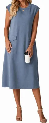 Imagen del producto de Vestido de manga larga y cómodo para mujer