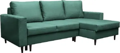 Immagine prodotto di Divano grigio, design moderno, con funzione letto. Divano componibile, divano letto, divano angolare, divano