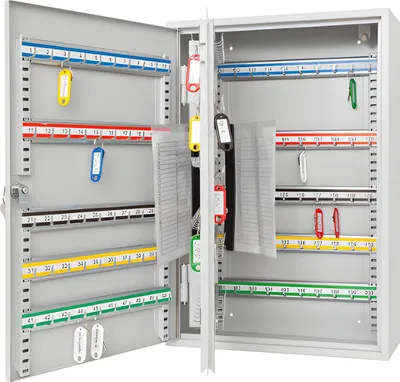 Produktbild von WEDO Schlüsselschrank für 200 Schlüssel lichtgrau