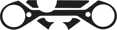 Produktbild von PUIG 21380U Naked Yoke Protector  passend fuer KTM RC125 Grau