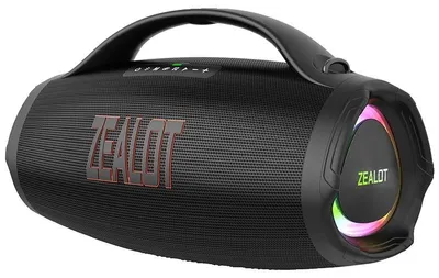 Zdjęcie produktu dla Przenośny głośnik Bluetooth, moc 160W, wodoodporna konstrukcja, kolor czarny, średnica 3,5 cala