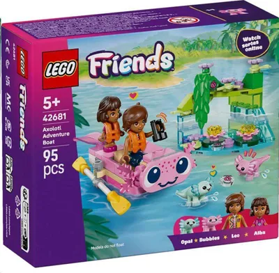 Produktbild von LEGO® Friends 42681 Axolotl-Abenteuerboot
