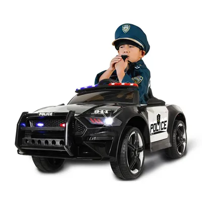 Image de Voiture de police américaine électrique 12V