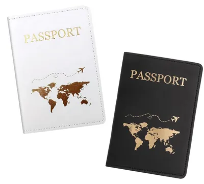 Produktbild von Paspassporthülle 2er Set - Kunstleder - Reiseschutz für Dokumente