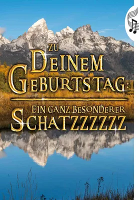 Produktbild von Geburtstag - Flashlight - Soundkarte und Lichtkarte im Format 14,8 x