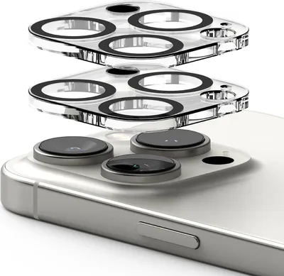 Obrázok produktu pre iPhone 16 Pro / iPhone 16 Pro Max ochranná fólia na fotoaparát pancierové sklo kryt sklo fólia pancierové sklo ochranné sklo 2 kusy