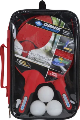 Produktbild von TT-Set OUTDOOR - Weatherproof, 2 Schläger + 3 Bälle