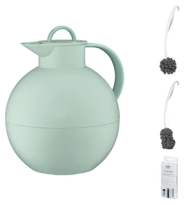 Zdjęcie produktu dla alfi KUGEL Isolierkanne – Vorteilsset mit Reinigungsbürste CLEAN FIX 30 cm