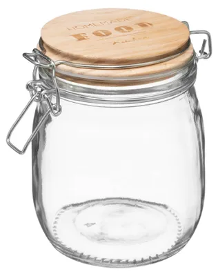 Zdjęcie produktu dla Słoik z pokrywką, szklany, 750 ml