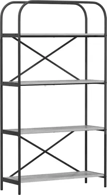 Produktbild von vidaXL Bücherregal Graues Sonoma 80 x 30 x 146 cm Holzwerkstoff