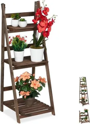 Immagine prodotto di Fiore Scale In Legno Marrone Scuro