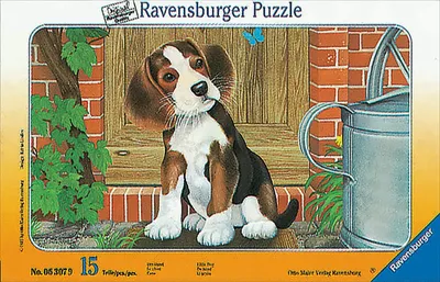 Produktbild von Ravensburger Puzzle - Der Hund, Rahmenpuzzle, 15 Teile