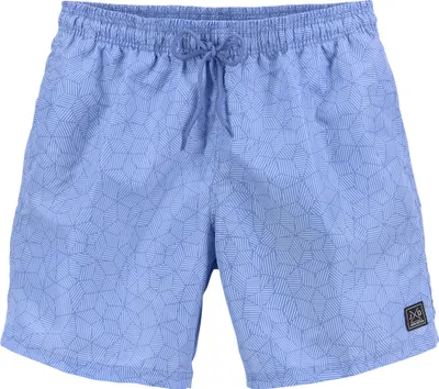 Produktbild von JOHN DEVIN Badeshorts Rylan blau bedruckt Größe L