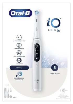 Produktbild von Oral-B iO 6 Erwachsener Vibrierende Zahnbürste Weiß