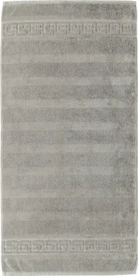 Produktbild von Cawö Noblesse Uni Duschtuch  I Größe 80x160cm I  Farbe Silber