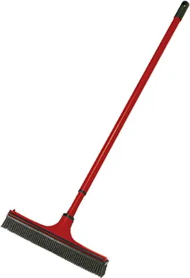 Produktbild von V7 Universalbesen Besen mit Stiel Rot