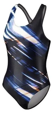 Produktbild von Beco Wettkampf-Badeanzug Schwarz/Blau/Weiß - 34