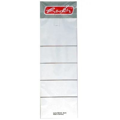 Produktbild von herlitz Ordner-Einsteckrückenschild maX.file, 54 x 190 mm
