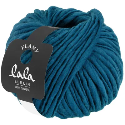 Produktbild von Lana Grossa lala Berlin Flamy, Farbe:010 - Petrol