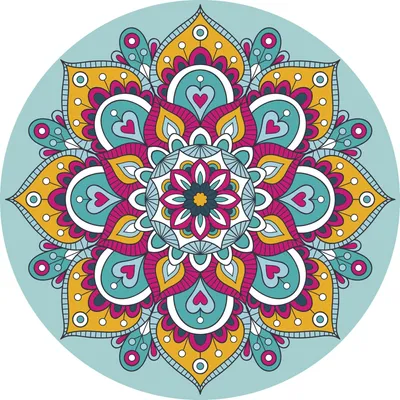 Obrázek produktu pro GRAFIX Diamantová mandala rámová malba tyrkysová 30cm