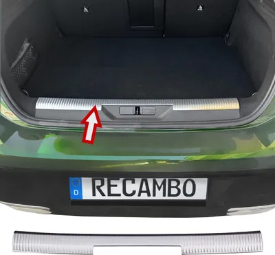 Produktbild von Ladekantenschutz Edelstahl innen matt passend für Peugeot 308 III Schrägheck | BJ ab 2021>
