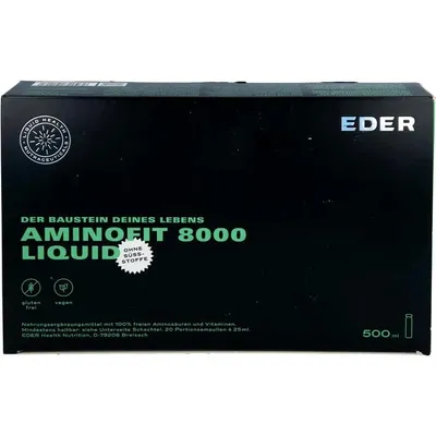 Productafbeelding van Aminofit 8.000, vloeibare ampullen, 20 stuks